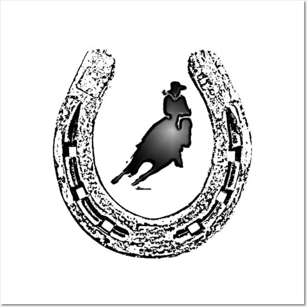 Rodeo Horseshoe Wall Art by Moses77